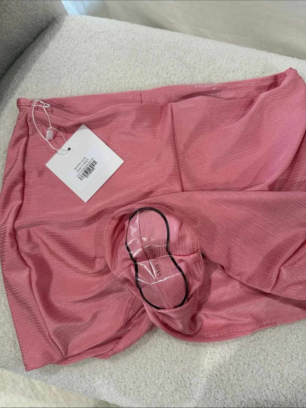 Women's Pink Cover-Up Shorts